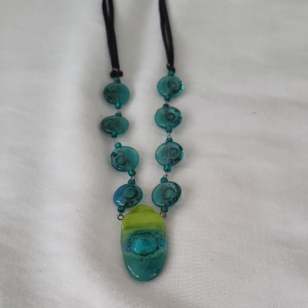 Boho Murano Glass Necklace